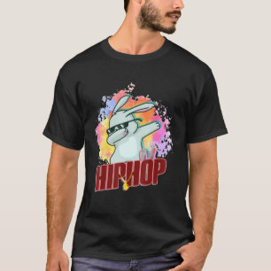Dabbing Rabit Easter Day Cute Bunny Hiphop Easter  T-Shirt