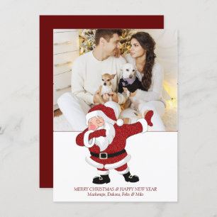 Dabbing Red Santa Claus   Fun Holiday XMAS Humour