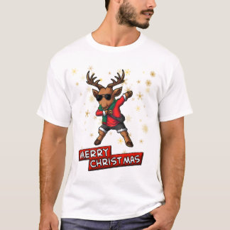 Dabbing Reindeer T-Shirt