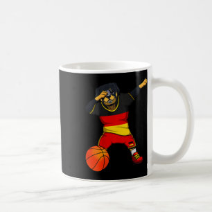 Dabbing Rottweiler Germany Jersey German Sketll Lo Coffee Mug