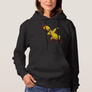 Dabbing Rubber Chicken Men Women Kids Hoodie
