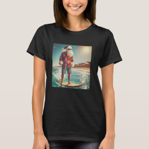Dabbing Santa Christmas In July Boys Men Hawaiian T-Shirt