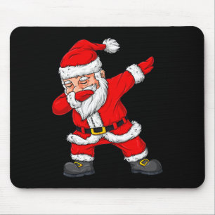 Dabbing Santa Claus Christmas Boys Girls Kids Dab Mouse Mat