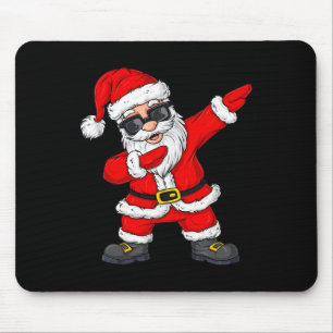 Dabbing Santa Claus Christmas Dab Boys Girls Kids Mouse Mat