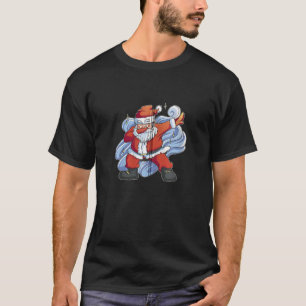 Dabbing Santa Claus Christmas Men Women Boys Girls T-Shirt