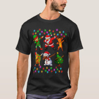 Dabbing Santa Elf Friendship Christmas Boys Kids X