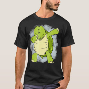 Dabbing Sea Turtle Dance Move Tee Disco Party
