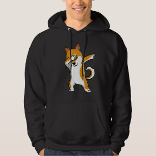 Dabbing Shiba Inu Dog Dab Dance Hoodie