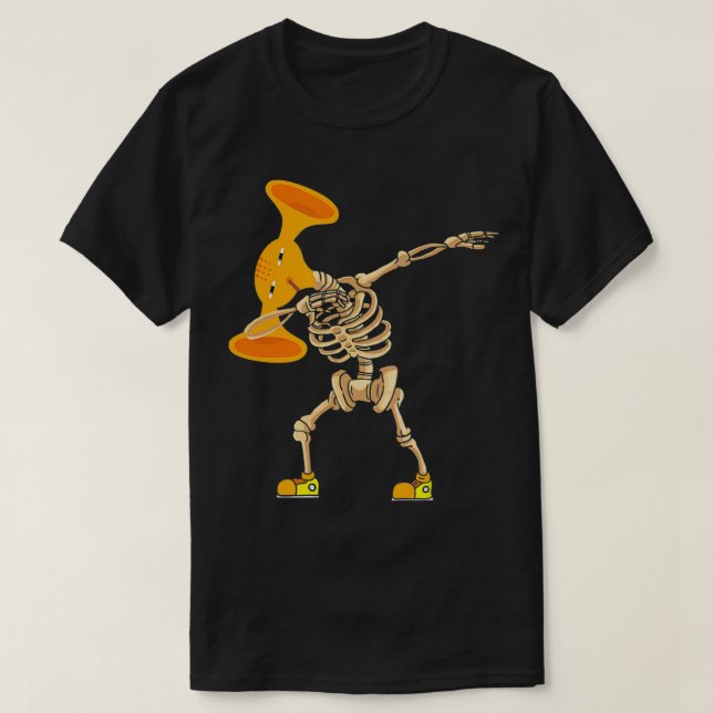 Dabbing Siren Head Halloween Meme Kids, Funny Horr T-Shirt (Design Front)