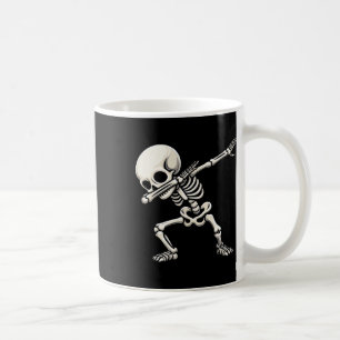 Dabbing Skeleton Boys Kids Men Funny Halloween Coffee Mug
