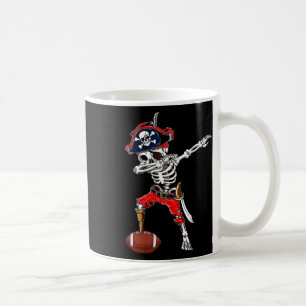Dabbing Skeleton Pirate And Footll Ll Halloween Co Coffee Mug