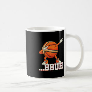 Dabbing Sketll Ll Bruh Funny Boys Sports Player Coffee Mug