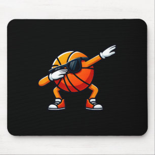 Dabbing Sketll Sports Player Sketll Team Game Love Mouse Mat