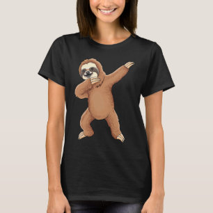Dabbing Sloth Dance Move Dab sloth cute sloth T-Shirt