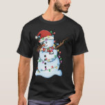 Dabbing Snowman Santa Christmas Funny Xmas Hat Dab T-Shirt<br><div class="desc">Dabbing Snowman Santa Christmas Funny Xmas Hat Dab</div>