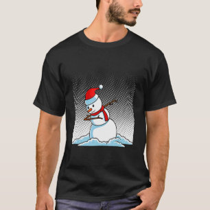 Dabbing snowman T-Shirt