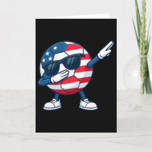 Dabbing Soccer American Ll Boys Men Women Sports P Card