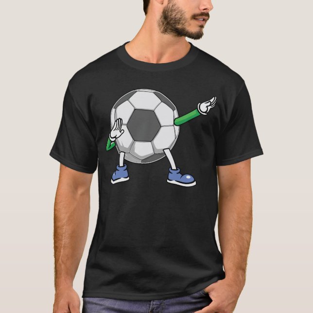 Dabbing Soccer Ball T-Shirt (Front)