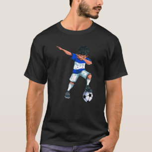 Dabbing Soccer Boy Honduras Honduran Football for  T-Shirt