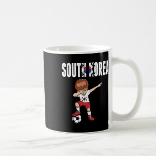 Dabbing Soccer Boy South Korea Soccer Fan Jersey K Coffee Mug