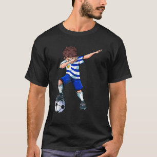 Dabbing Soccer Boy Uruguay Uruguayan Football for  T-Shirt
