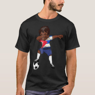Dabbing Soccer Boys Cuba Cuban Havana T-Shirt