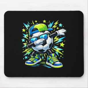 Dabbing Soccer Ll Cool Kids Funny Sports Mouse Mat