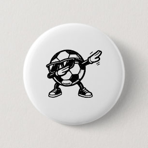 Dabbing Soccer Ll Funny Sport Player Dab Dance Foo 6 Cm Round Badge