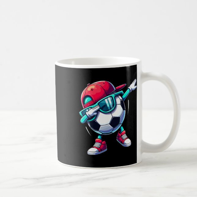 Dabbing Soccer Ll Player _1  Coffee Mug (Right)