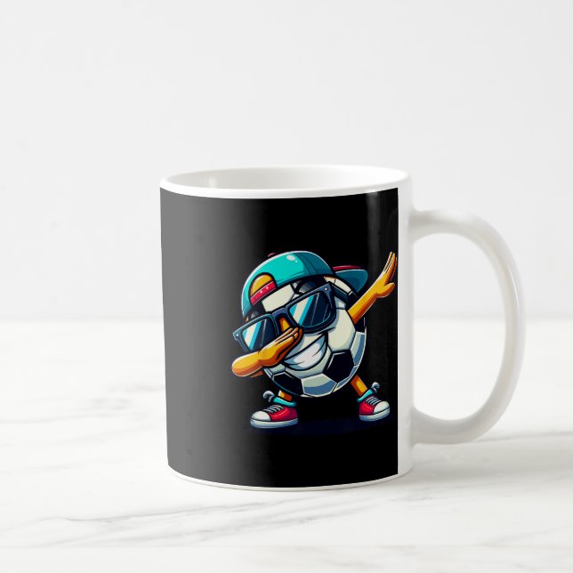 Dabbing Soccer Ll Player _2  Coffee Mug (Right)