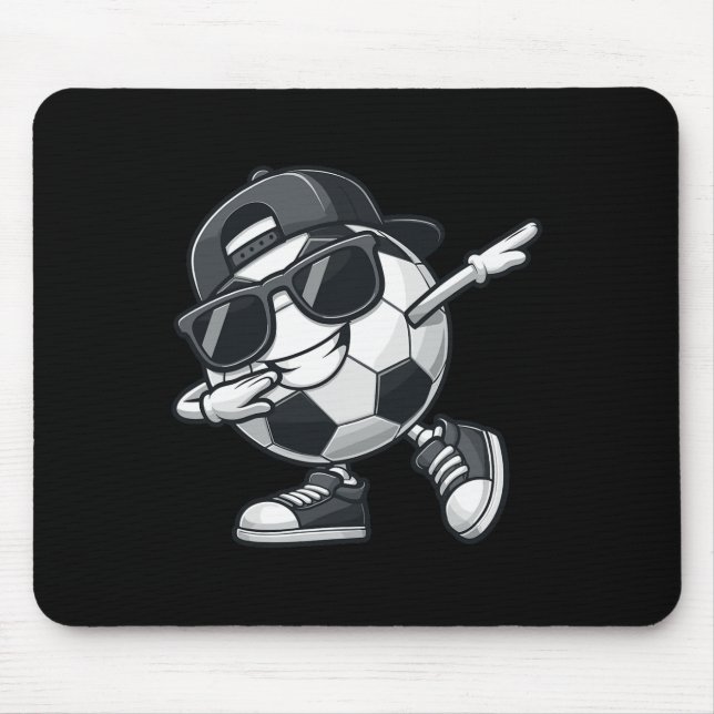 Dabbing Soccer Ll Player _3  Mouse Mat (Front)