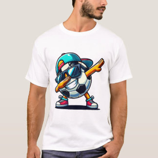 Dabbing Soccer Ll Player  T-Shirt