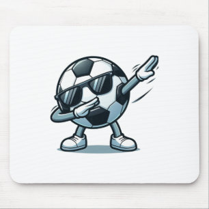 Dabbing Soccer Ll Shirt Funny Boys Men Women Sport Mouse Mat