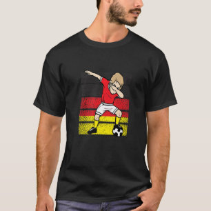 Dabbing Soccer Player Germany Flag Football T-Shirt