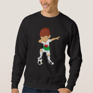 Dabbing Soccer Wales Walsh Soccer 2022 Sweatshirt