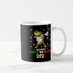 Dabbing Taco Cinco De Mayo 2021 Face Mask Quaranti Coffee Mug