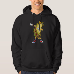 Dabbing Taco Cinco De Mayo Boys Men Mexican Food D Hoodie