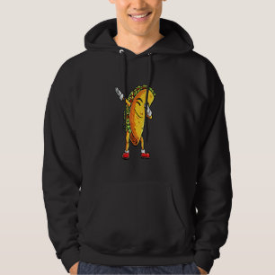 Dabbing Taco Cinco De Mayo Boys Men Mexican Food Hoodie