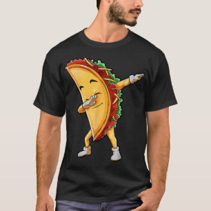 Dabbing Taco Cinco De Mayo Funny Boys Men Meican F T-Shirt