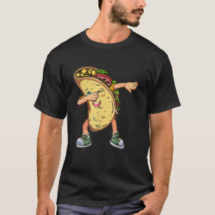 Dabbing Taco Cinco De Mayo Funny Boys Men Mexican T-Shirt