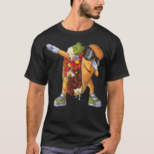 Dabbing Taco Cinco De Mayo Funny Boys Men Mexican T-Shirt