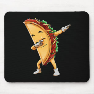 Dabbing Taco Cinco De Mayo Funny Kids Boys Mexican Mouse Mat