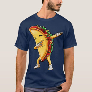 Dabbing Taco Cinco de Mayo Funny Kids Boys Mexican T-Shirt