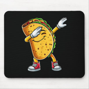 Dabbing Taco Cinco De Mayo Funny Mexican Food Boys Mouse Mat