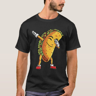 Dabbing Taco Cinco de Mayo Funny Mexican Food Dab  T-Shirt