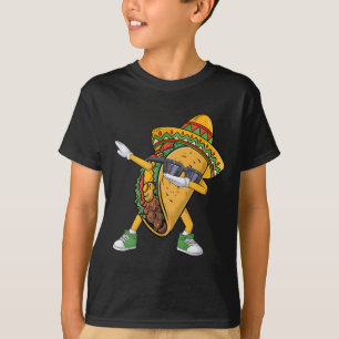 Dabbing Taco Cinco De Mayo Funny Mexican Food Dab  T-Shirt