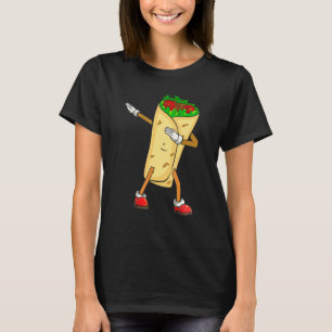 Dabbing Taco Cinco De Mayo Funny Mexican Food T-Shirt