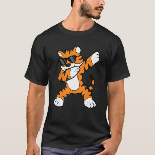 Dabbing Tiger With Sunglasses Cool Dabbing Tiger T-Shirt