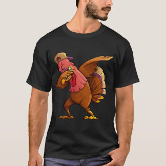 Dabbing Turkey Thanksgiving T-Shirt