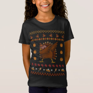 Dabbing Turkey Ugly Christmas Sweater Funny Thanks